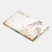 心温まる母と娘10" x 6" ポストイット (アングル)