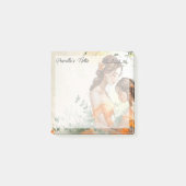 心温まる母と娘3" x 3" ポストイット (正面)