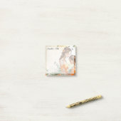 心温まる母と娘3" x 3" ポストイット (デスク上)