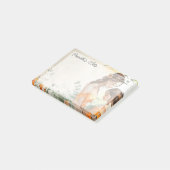 心温まる母と娘4" x 3" ポストイット (アングル)