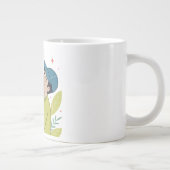 心温まる男の子ハギングドッグマグ ジャンボコーヒーマグカップ (右)