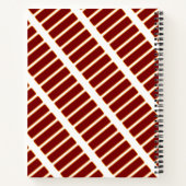 心温まる芸術的デザイン ノートブック (裏面)