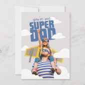 心温まる親子モーメントサンキューカード サンキューカード (裏面)