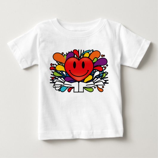 心温まる ベビーTシャツ (正面)
