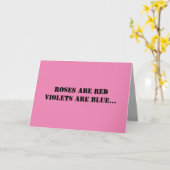 心理おもしろいラブグリーティングカード カード (黄色い花)