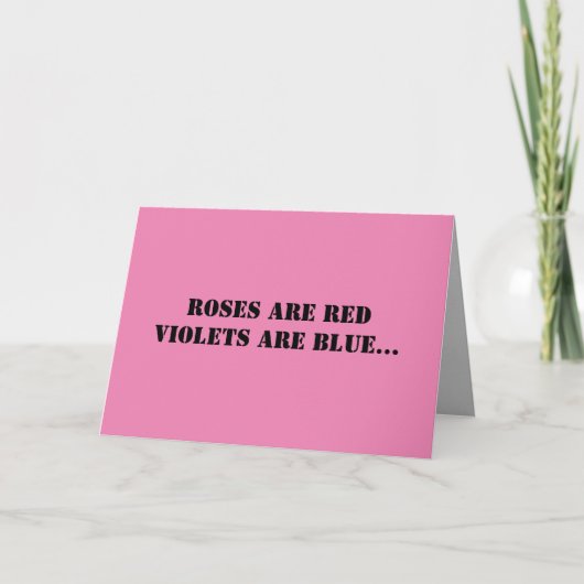 心理おもしろいラブグリーティングカード カード (正面)