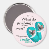 心理おもしろい磁専攻の石 マグネット (正面/裏面)