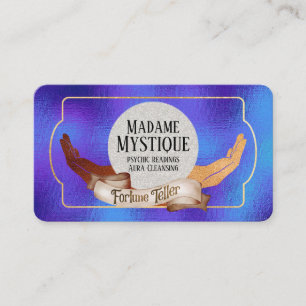 心理グリッター水晶玉占い師 名刺