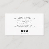 心理タロット読み手 名刺 (裏面)