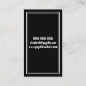 心理タロット読み手 名刺 (裏面)