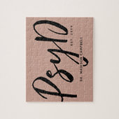 心理パーソナライズされたエレガント学PsyD医師 ジグソーパズル (縦)