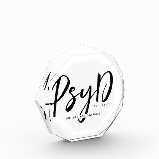 心理パーソナライズされたエレガント学PsyD医師 フォトブロック (左)