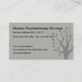 心理モダン療法アポイントメントカード 予約カード (正面)