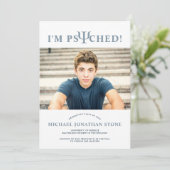 心理学ψ卒業招待状 案内状 (スタンド正面)