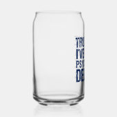 心理学おもしろい卒業カスタム心理学者 ガラス缶 (右)