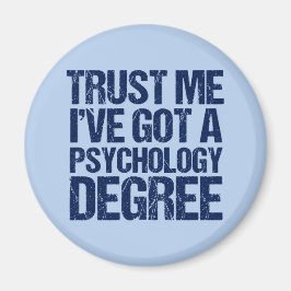 心理学おもしろい卒業心理学者 マグネット