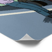 心理学おもしろい「検証」ポスター ポスター (角)