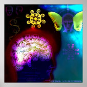 心理学と精神性 ポスター (正面)