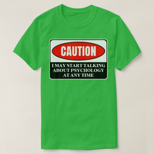 心理学について話し始めるかもしれない2 Tシャツ (デザイン正面)