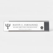 心理学のプロフェッショナル|のカスタム デスクネームプレート (正面)