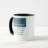 心理学のマグ マグカップ (正面左)