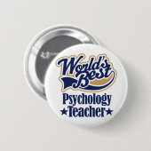 心理学の先生のギフトのための 缶バッジ (正面&裏面)