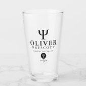 心理学の専門の卒業|の退職 タンブラーグラス (正面)