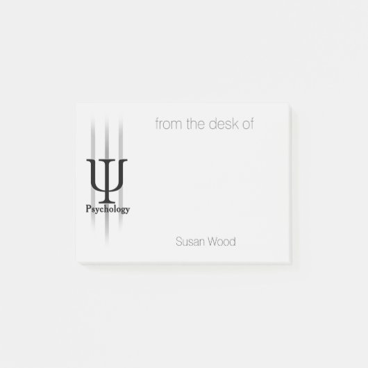 心理学の後it®ノート ポストイット (正面)