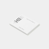 心理学の後it®ノート ポストイット (アングル)