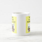 心理学の心理学者の冗談 コーヒーマグカップ (中央)