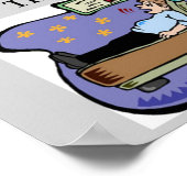 心理学の精神医学 ポスター (角)