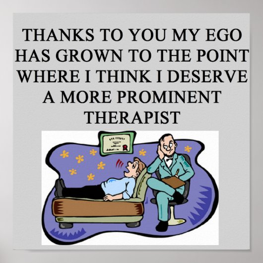 心理学の精神医学 ポスター (正面)