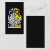 心理学の精神科医生に向けての心理学 名刺 (正面/裏面)