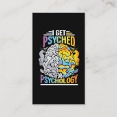 心理学の精神科医生に向けての心理学 名刺 (正面)