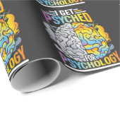 心理学の精神科医生専攻の徒に心理がある ラッピングペーパー (ロールコーナー)