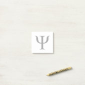 心理学の記号ポストイット注記 ポストイット (デスク上)