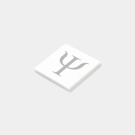 心理学の記号ポストイット注記 ポストイット
