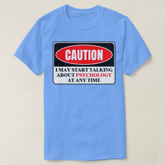 心理学の話はいつ始まるかもしれない3 Tシャツ (デザイン正面)