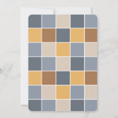 心理学のPsyD博士の卒業 招待状 (裏面)