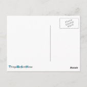 心理学アンビグラム葉書 ポストカード (裏面)