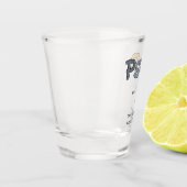 心理学カスタム心理学者PsyD医師 ショットグラス (左)