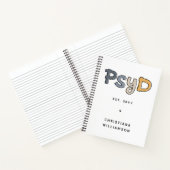 心理学カスタム心理学者PsyD医師 ノートブック (内部)