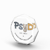 心理学カスタム心理学者PsyD医師 フォトブロック (右)