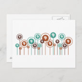 心理学デイジー ポストカード (正面/裏面)