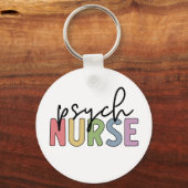 心理学ナース |精神科精神衛生ナース キーホルダー (正面)