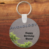 心理学ハッピーバースデー石板! キーホルダー (正面)