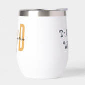 心理学パーソナライズされた学博士号 (左面)