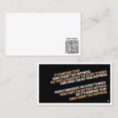 心理学ミニマリスト名刺 名刺 (正面/裏面)