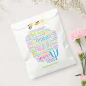 心理学ワードクラウドカスタム文字 フェイバーバッグ (封をした状態)