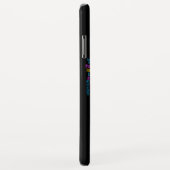 心理学ワードクラウド名前をカスタムする&カラーケース Case-Mate iPhoneケース (裏面/右)